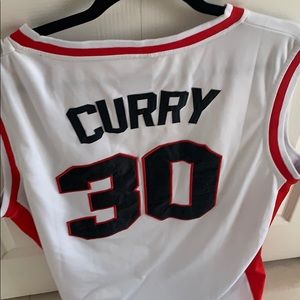 Steph curry college jersey